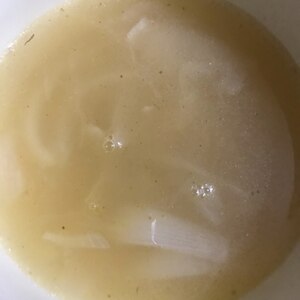 圧力鍋で作るオニオンスープ
